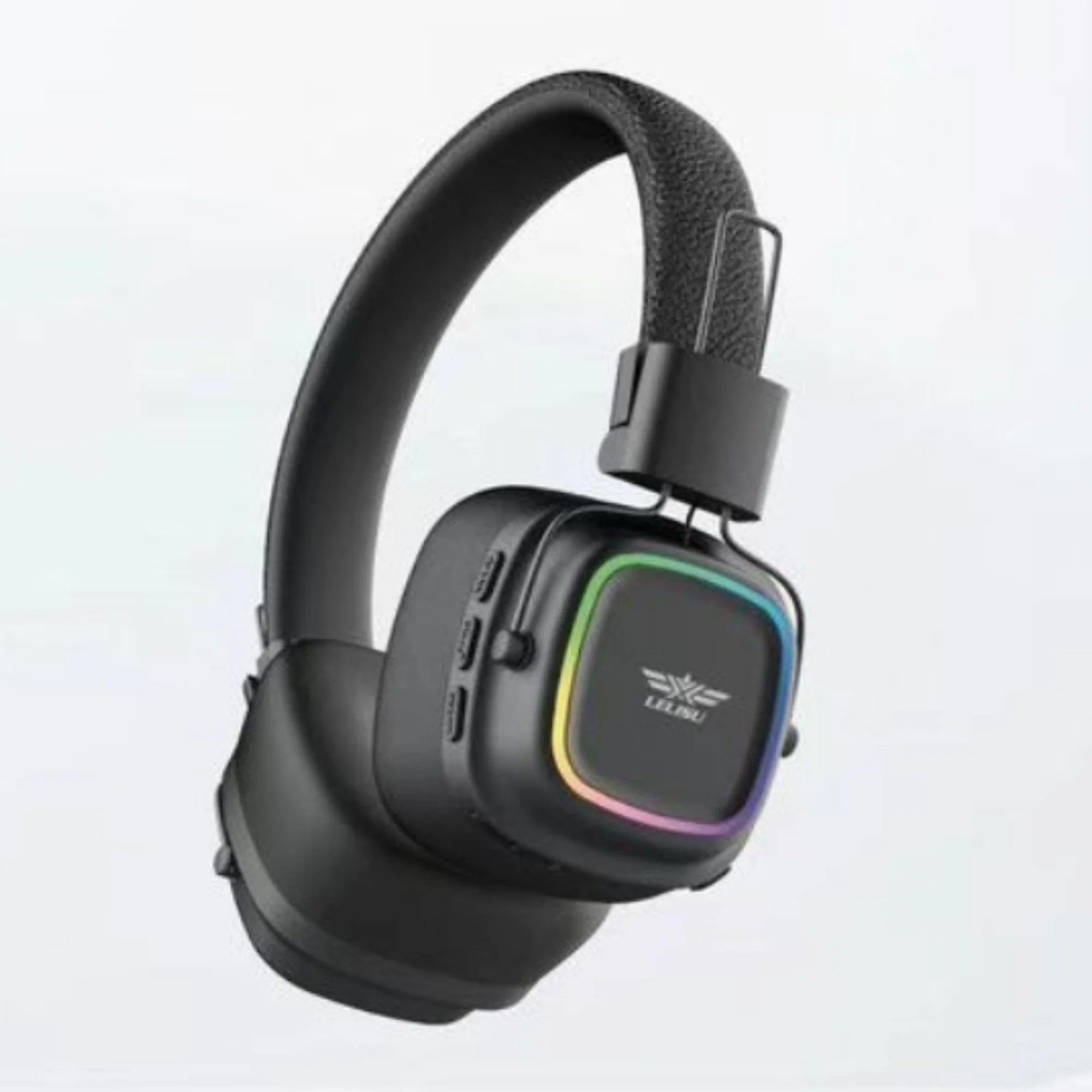 Bluetooth 5.4 Over-Ear Headset with Type-C Charging & LED Lights