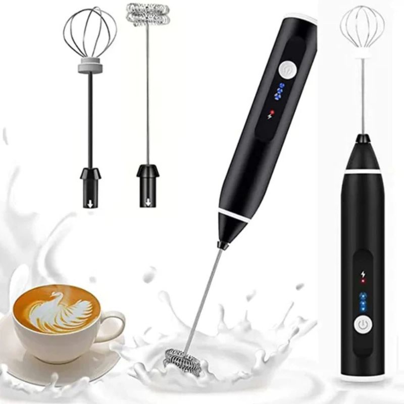 High-Speed Handheld Mixer with USB Charging