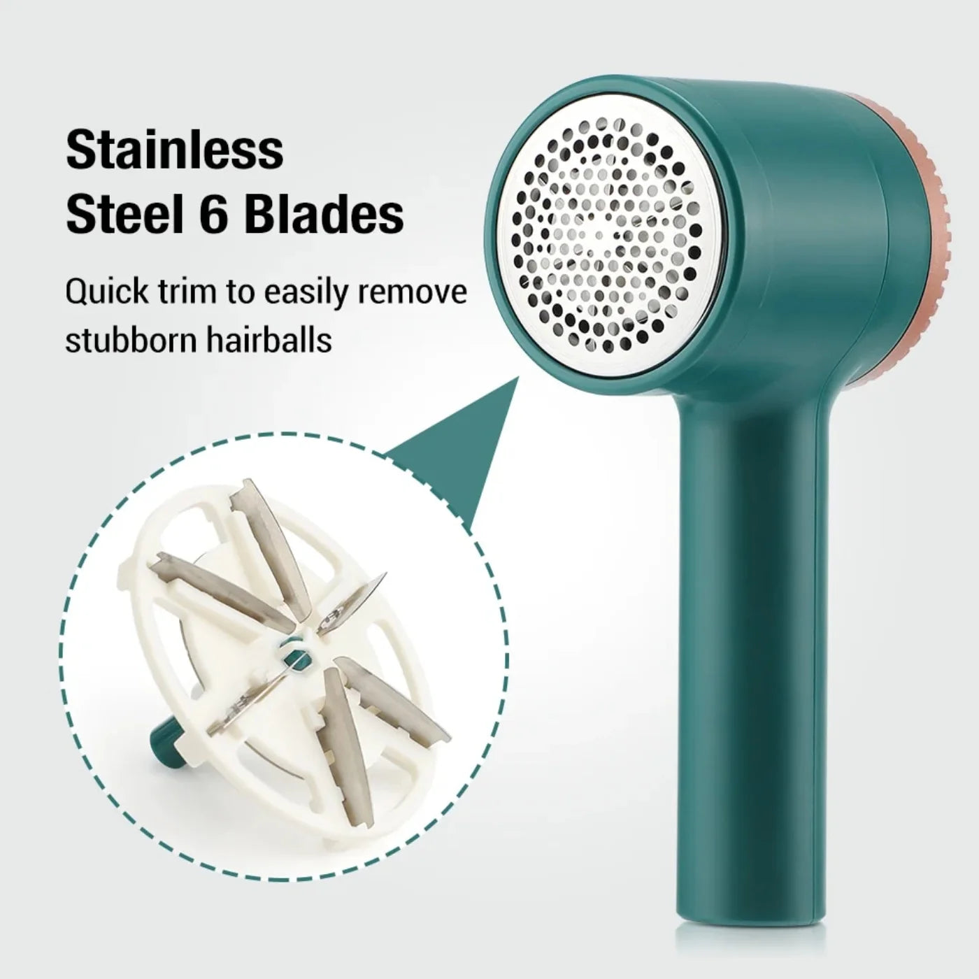 Rechargeable Anti-Pilling Fabric Shaver for Clothes & Sweaters