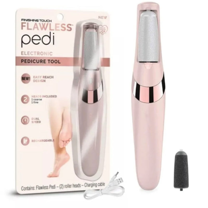 Rechargeable Cordless Foot Care Kit for Smooth Heels