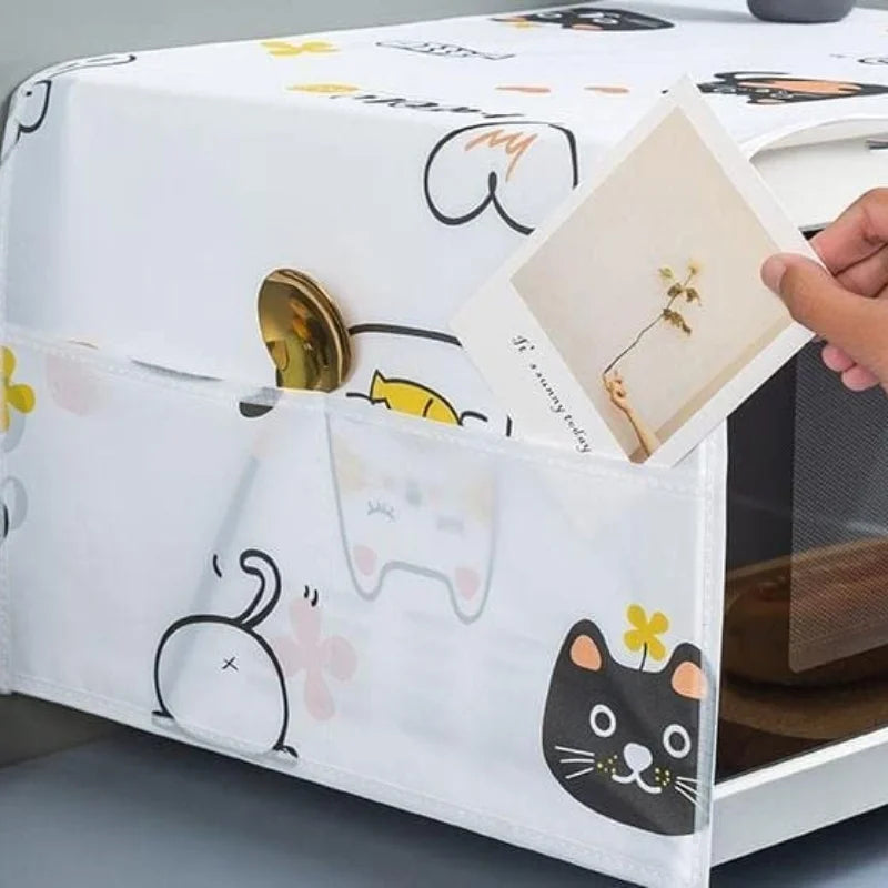 Waterproof Oil Dust Protector with Double Side Pockets