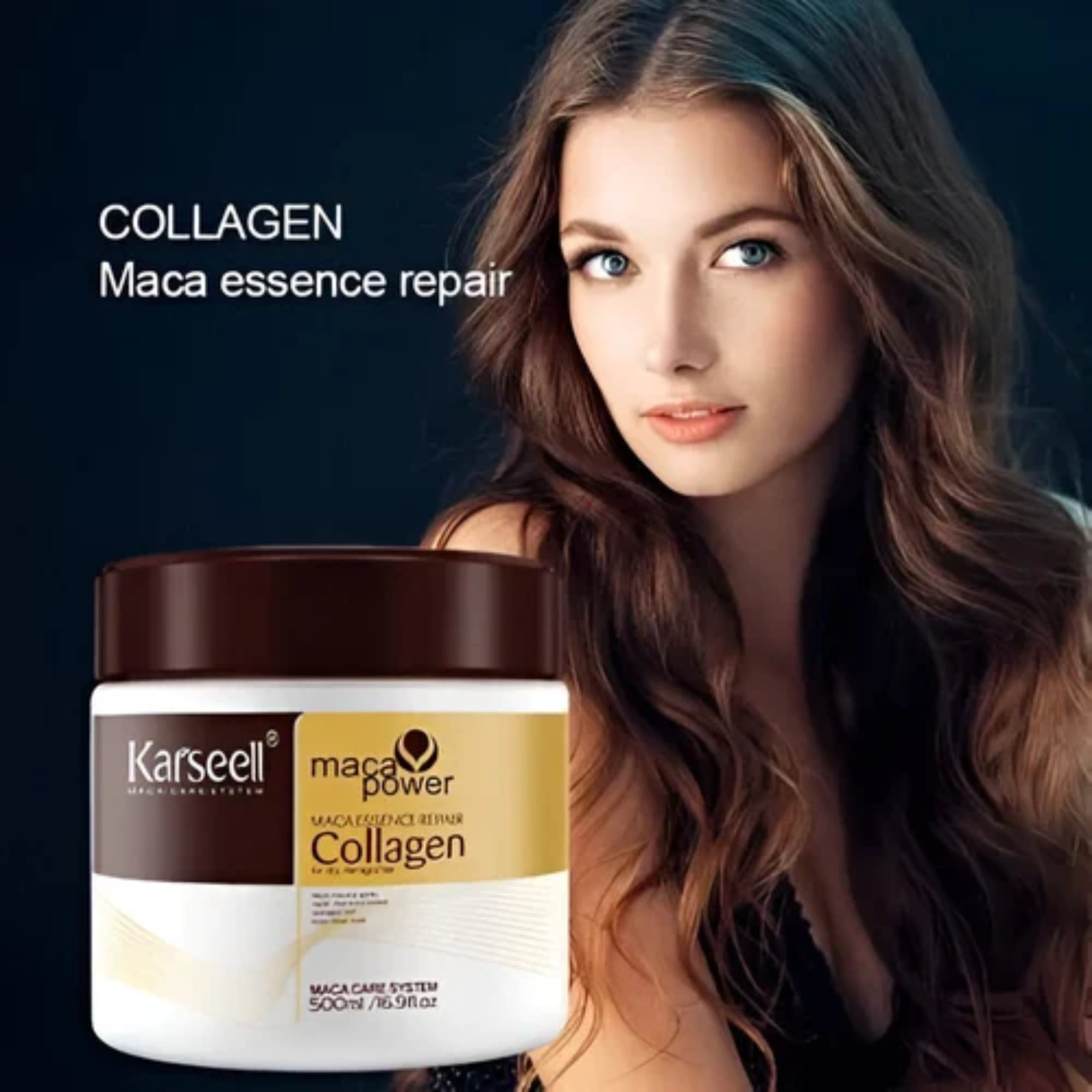 Argan Oil & Collagen for Smooth, Shiny Hair