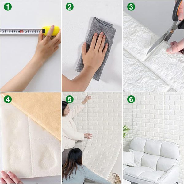 Self-Adhesive Waterproof Home Decor