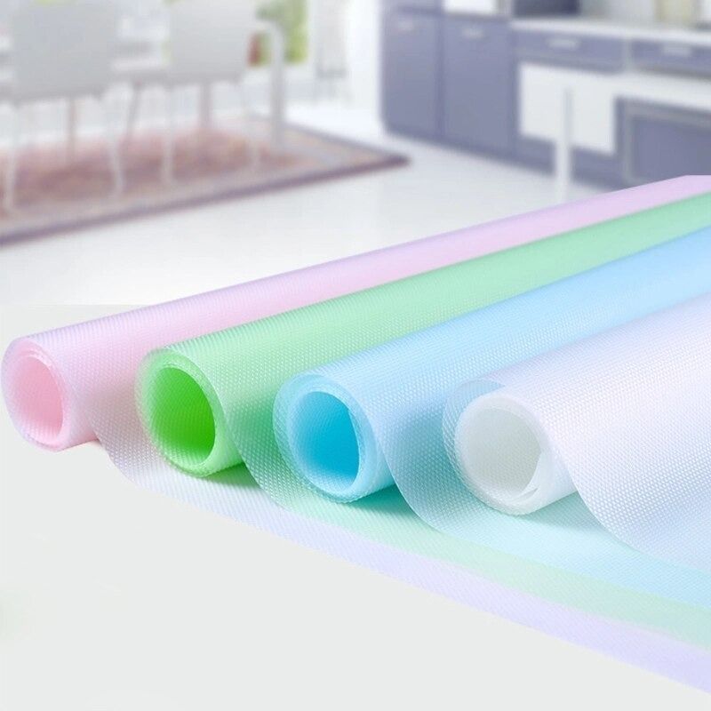Shelf Liners, Washable & Waterproof (Random Colors)