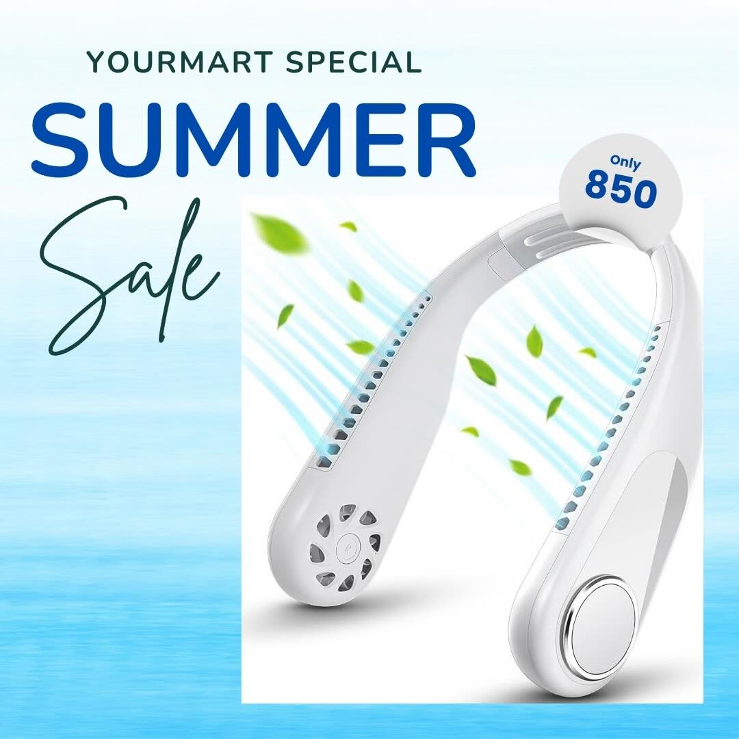 Bladeless Hanging Neck Fan