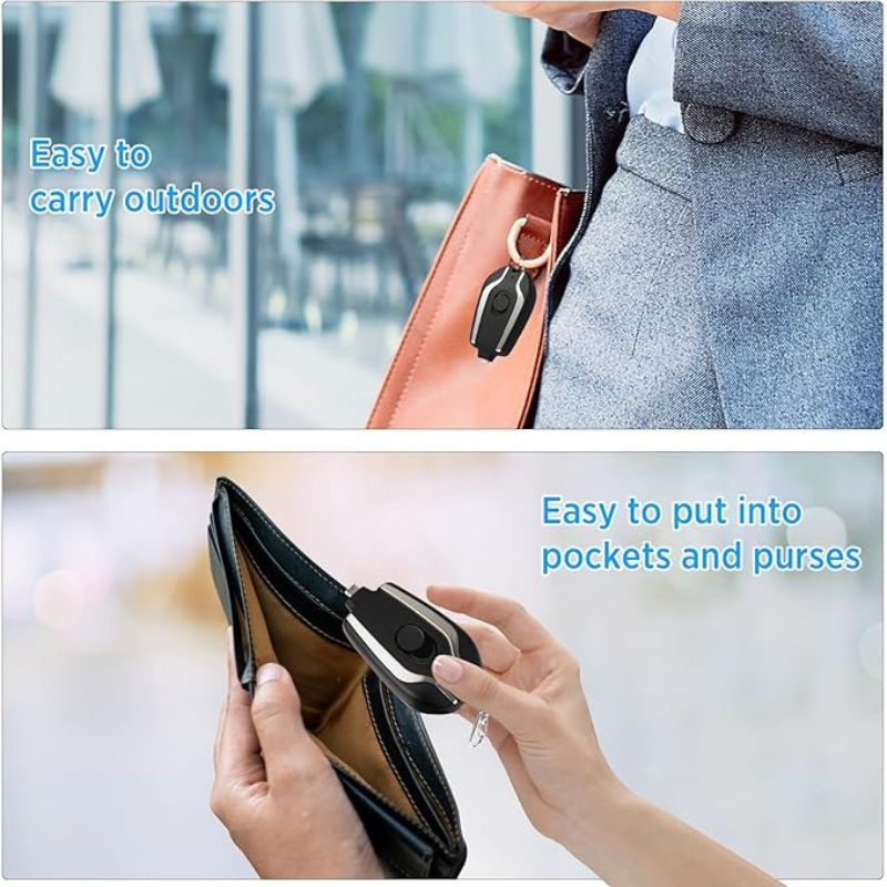 Ultra-Compact 1500mAh Emergency Charger for Phones & Gadgets