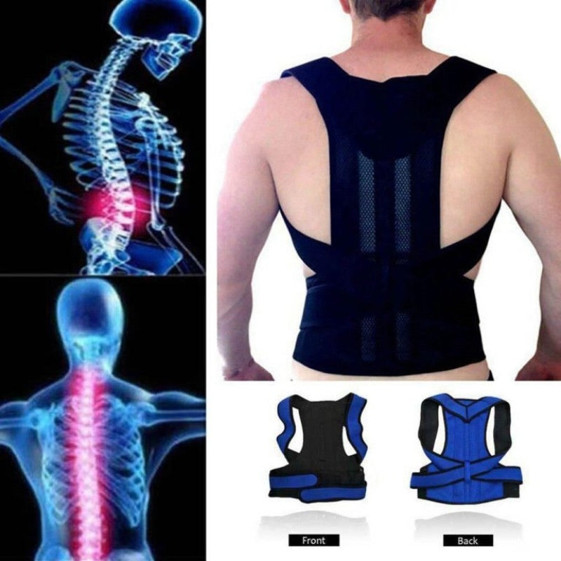 Adjustable Support for Spine, Shoulder & Lumbar Alignment