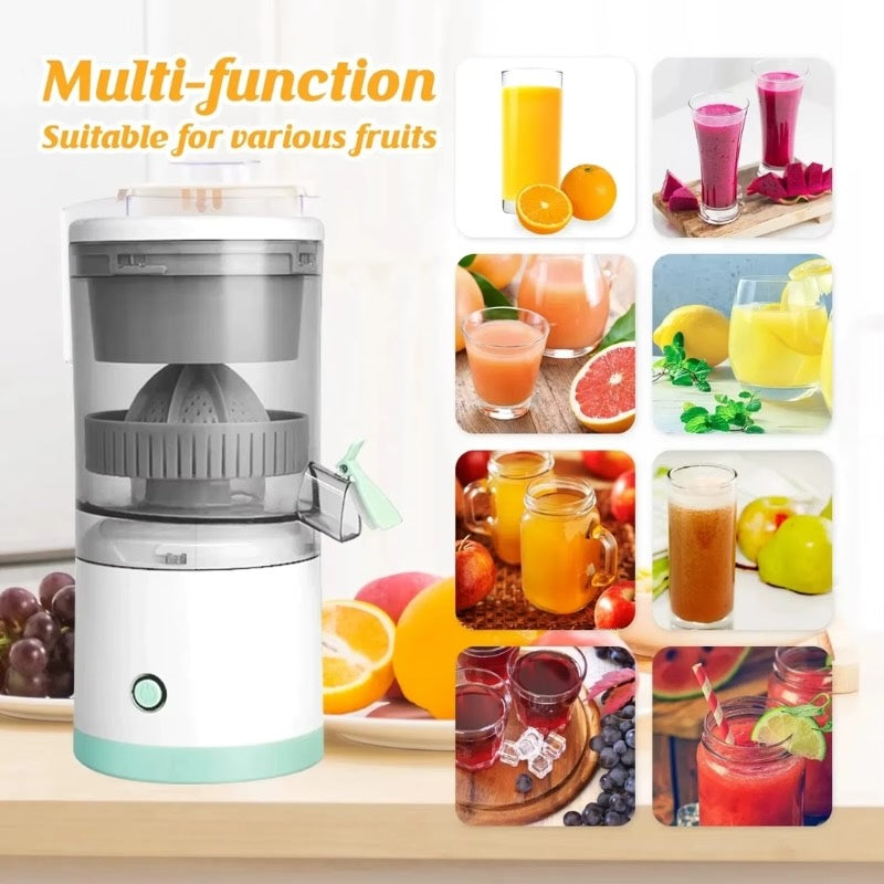 USB Rechargeable Hands-Free Fruit Extractor for Fresh Juice Anywhere