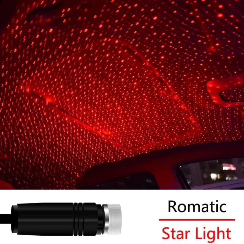 Starry Laser Projector Night Light for Home & Car