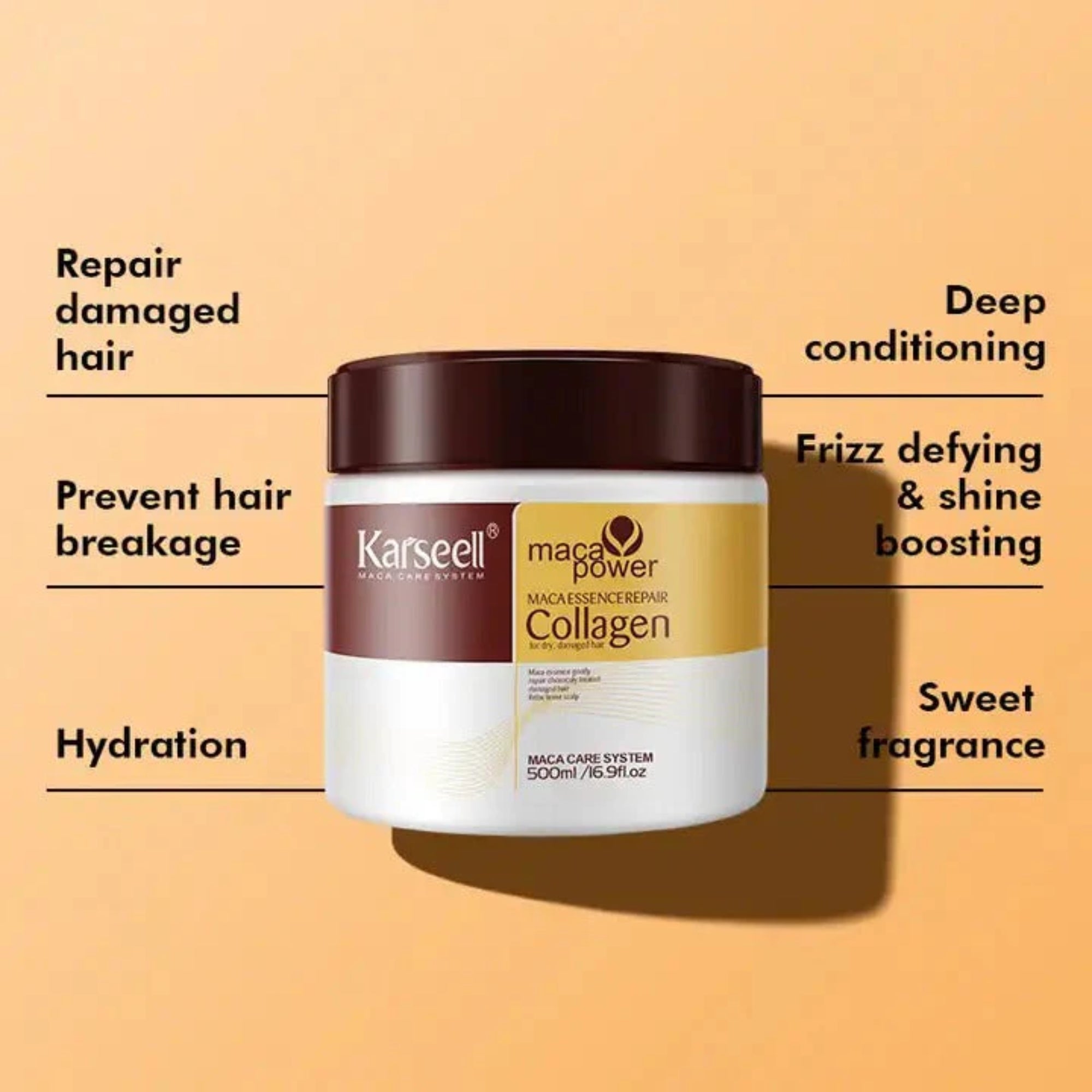 Argan Oil & Collagen for Smooth, Shiny Hair