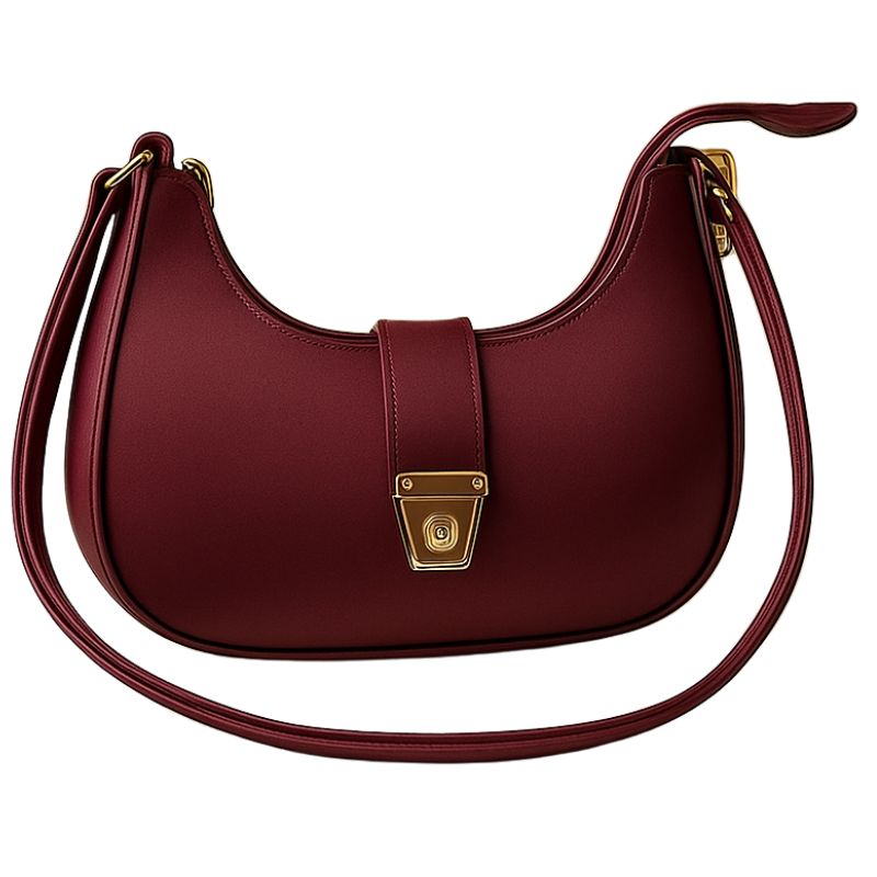 Maroon Elegant Handbag for Women