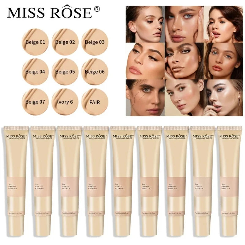 Long-Lasting Lightweight Liquid Foundation with Natural Radiant Finish