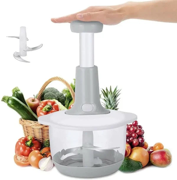 Manual Hand Push Chopper & Multifunctional Mixer