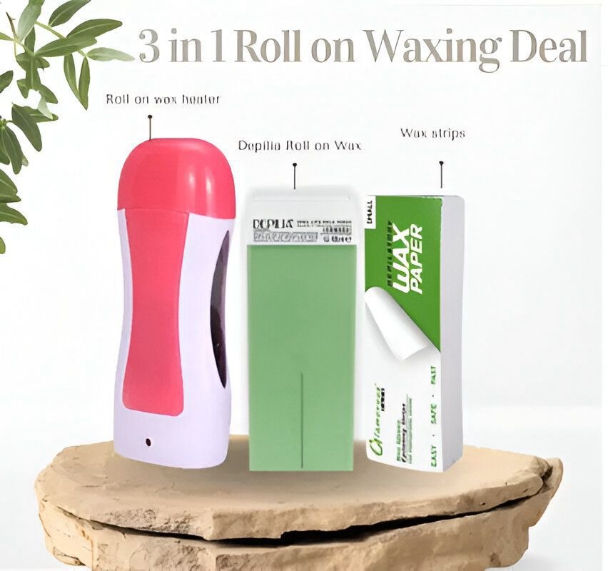 Portable Cartridge Wax Warmer with Epilators