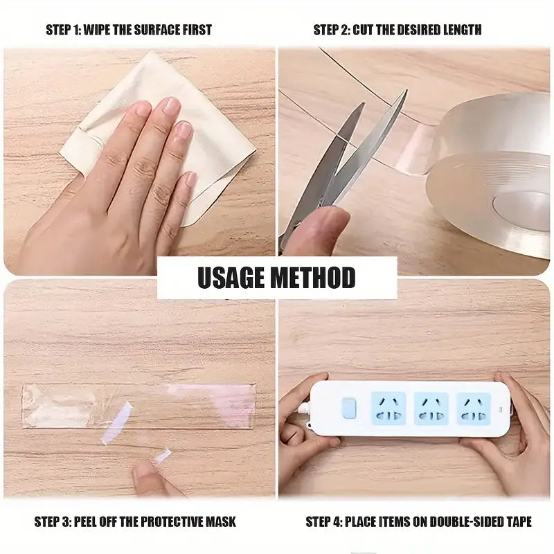 Reusable, Washable & Traceless Gel Grip for Home & Office