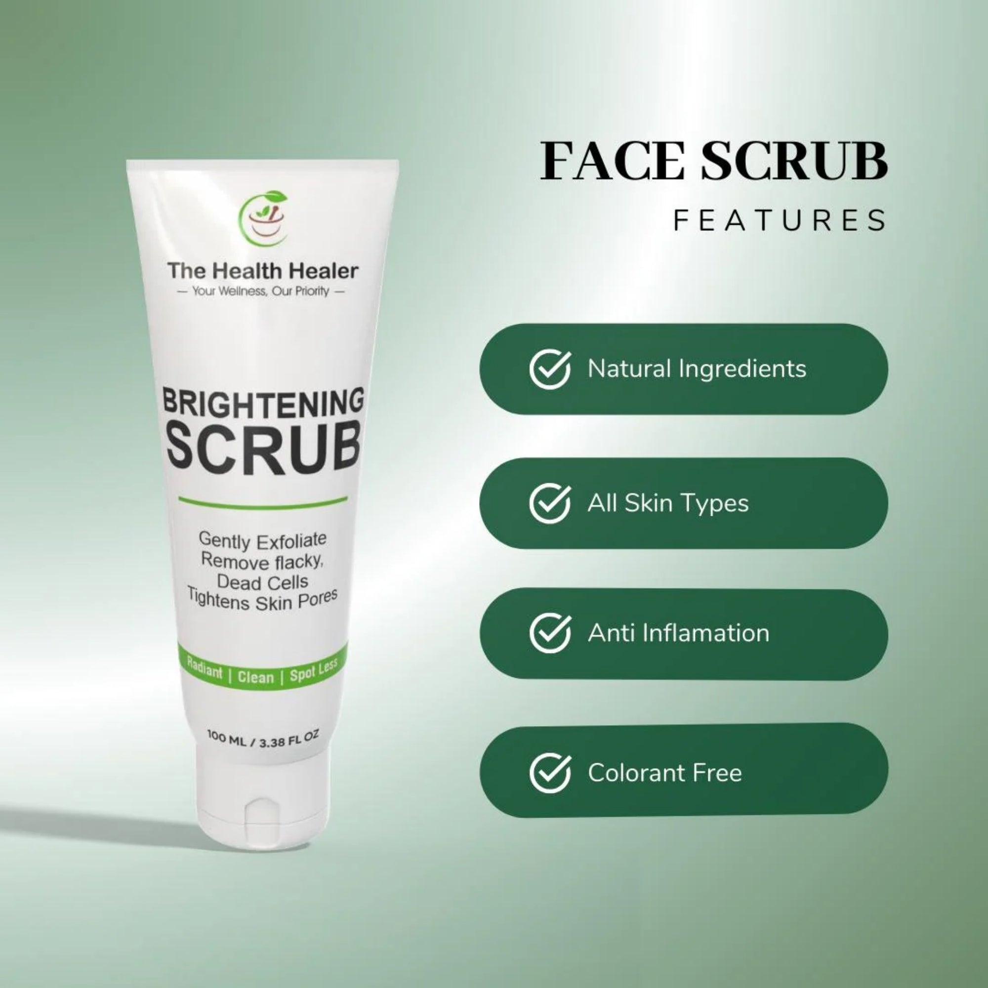 Face Wash, Scrub & Night Cream Set