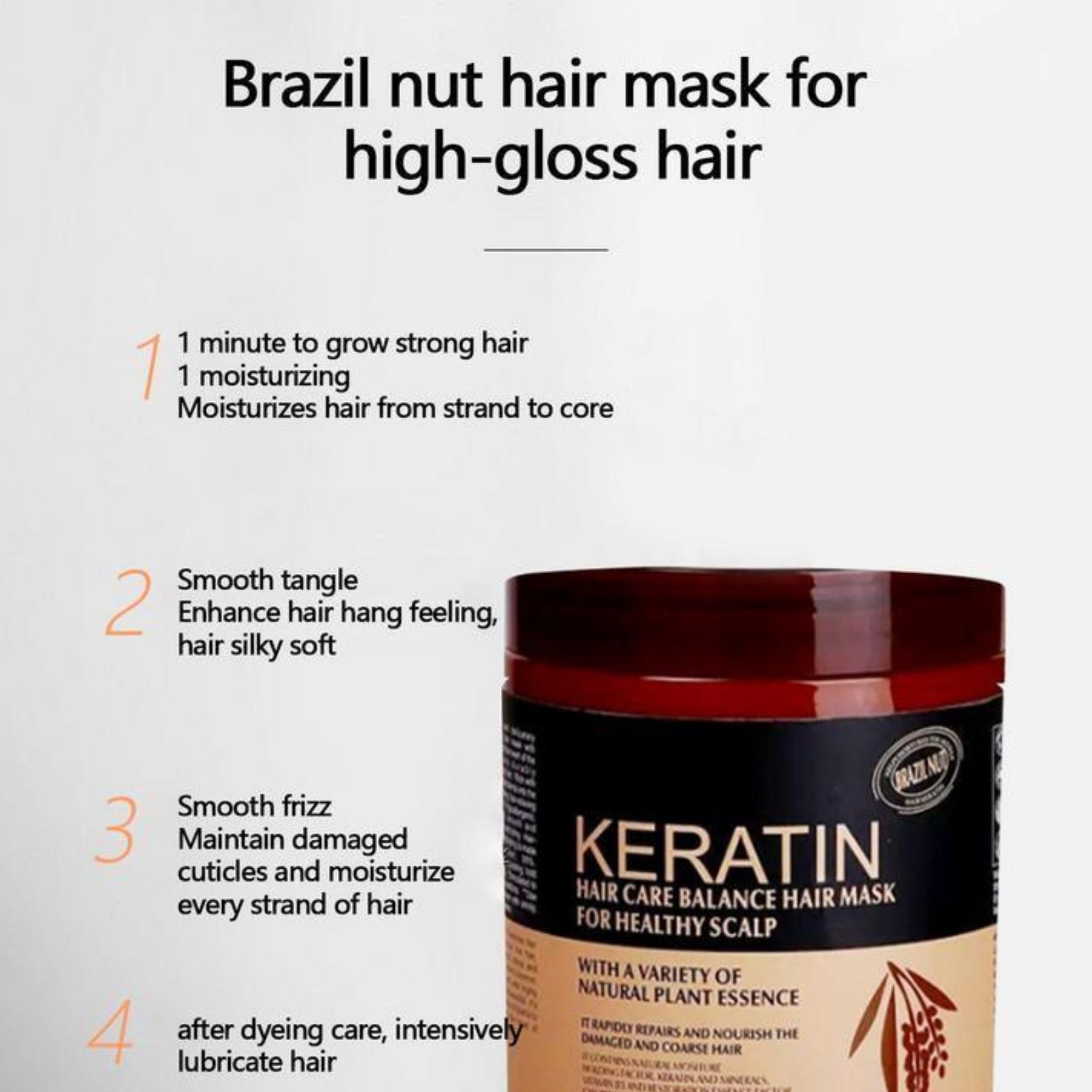 Nourishing, Strengthening & Smoothing Hair Treatment