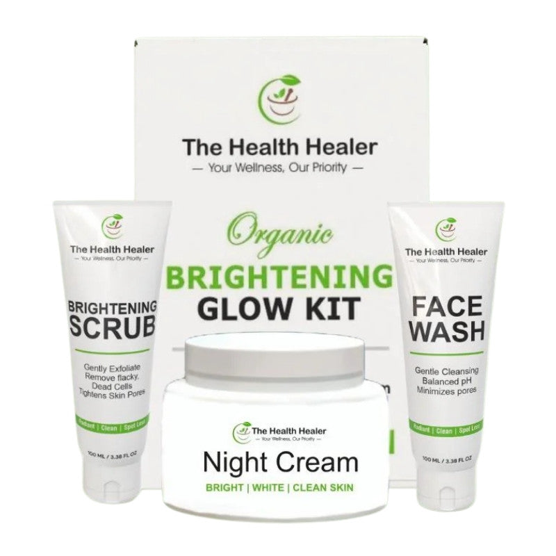 Face Wash, Scrub & Night Cream Set