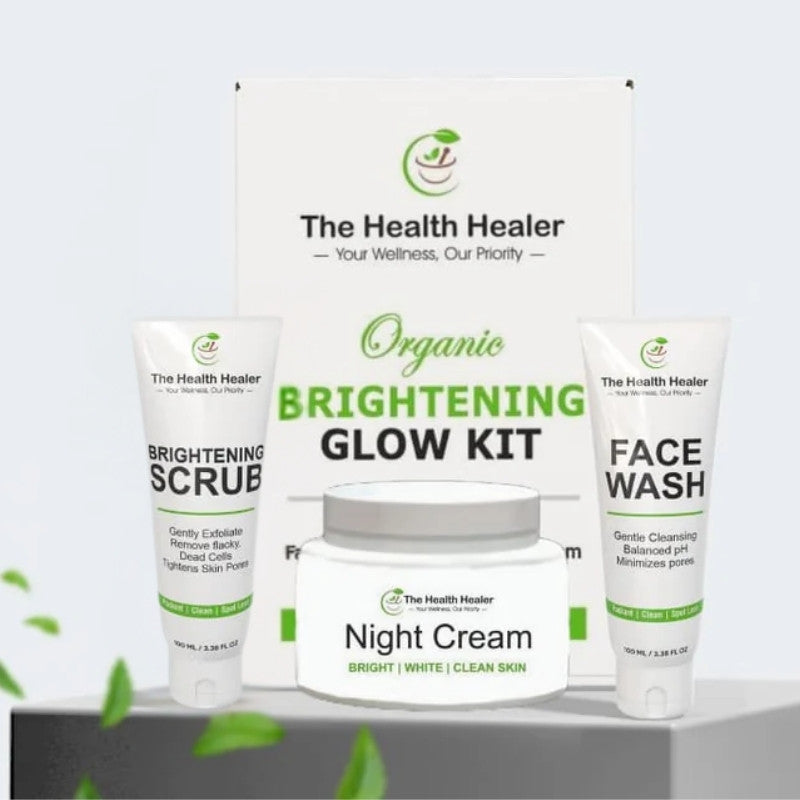 Face Wash, Scrub & Night Cream Set
